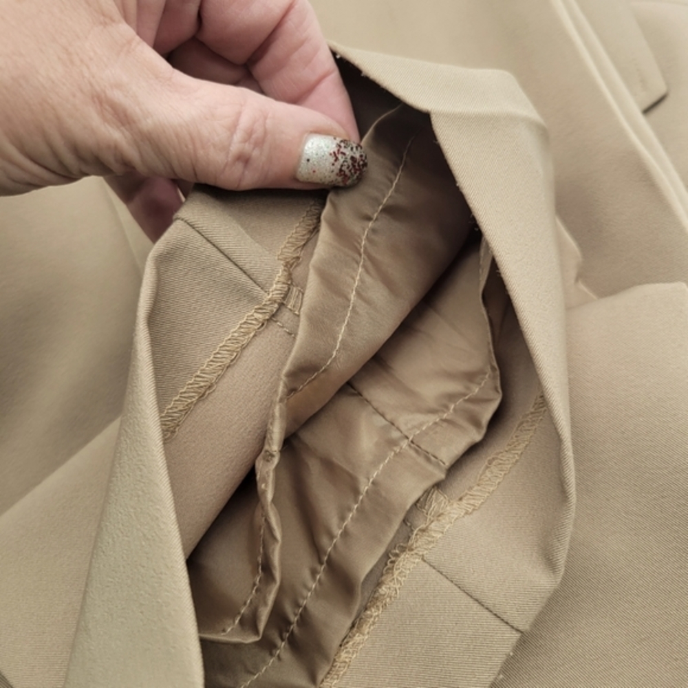 Christy Miller Three Button Blazer Side Zip Pants Fully Lined Womens Suit Sz 10 - Picture 14 of 14